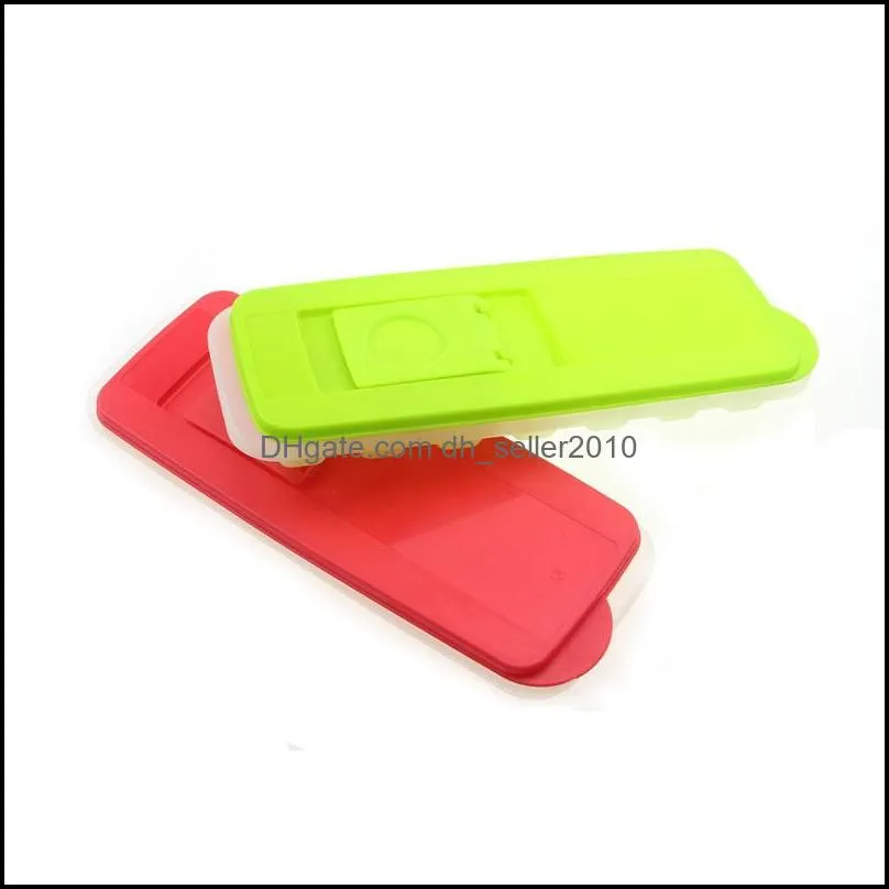 multi colour mould plastic perforated mold lid 14 squares ice cube tray hotel removable creative 3 6sl l2