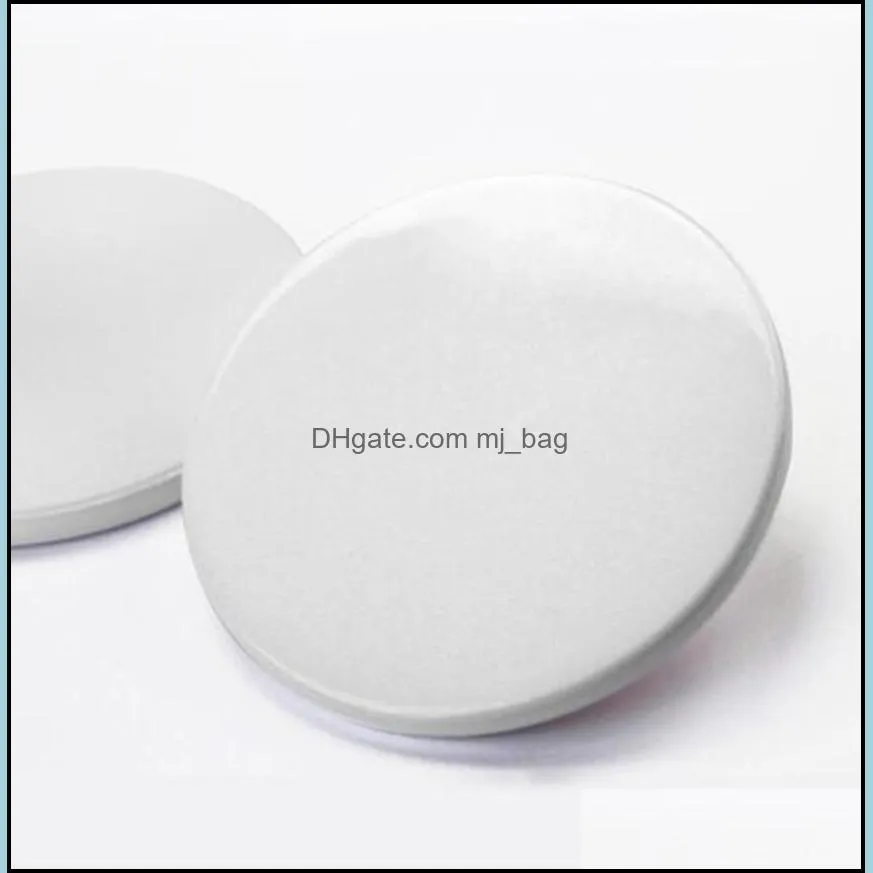 sublimation blank ceramic coaster high quality white ceramic coasters heat transfer printing custom coaster thermal coasters a02 147