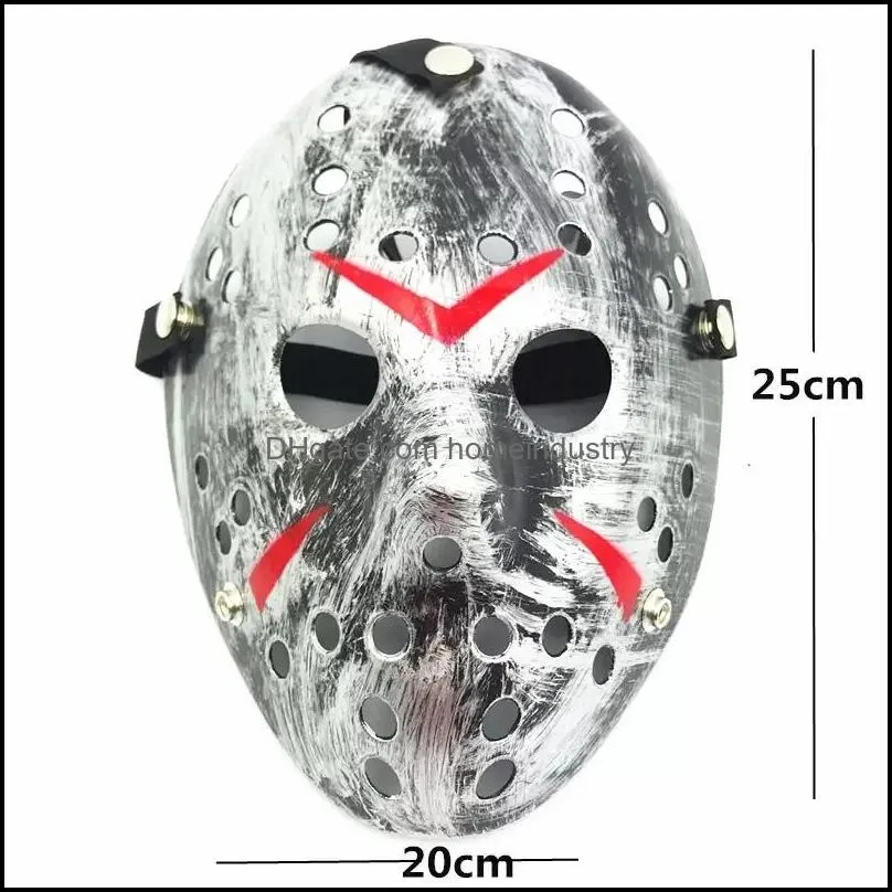 jason mask hockey cosplay halloween killer horror scary party decor mask festival christmas masquerade masque v for vendetta