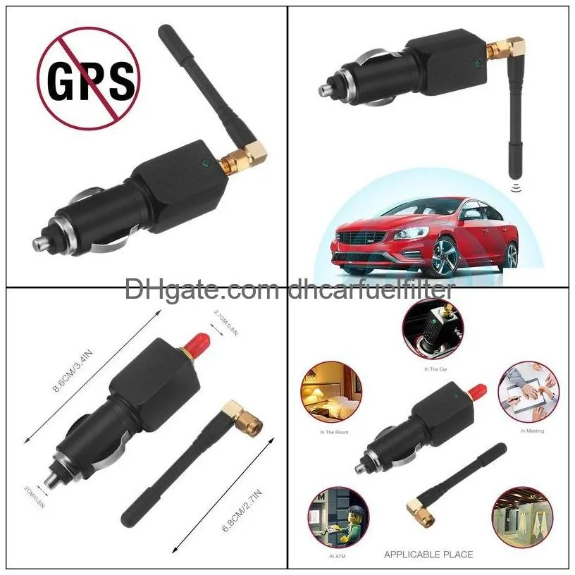 12v/24v car gps signal interference blocker shield privacy protection positioning anti tracking stalking for auto vehicles