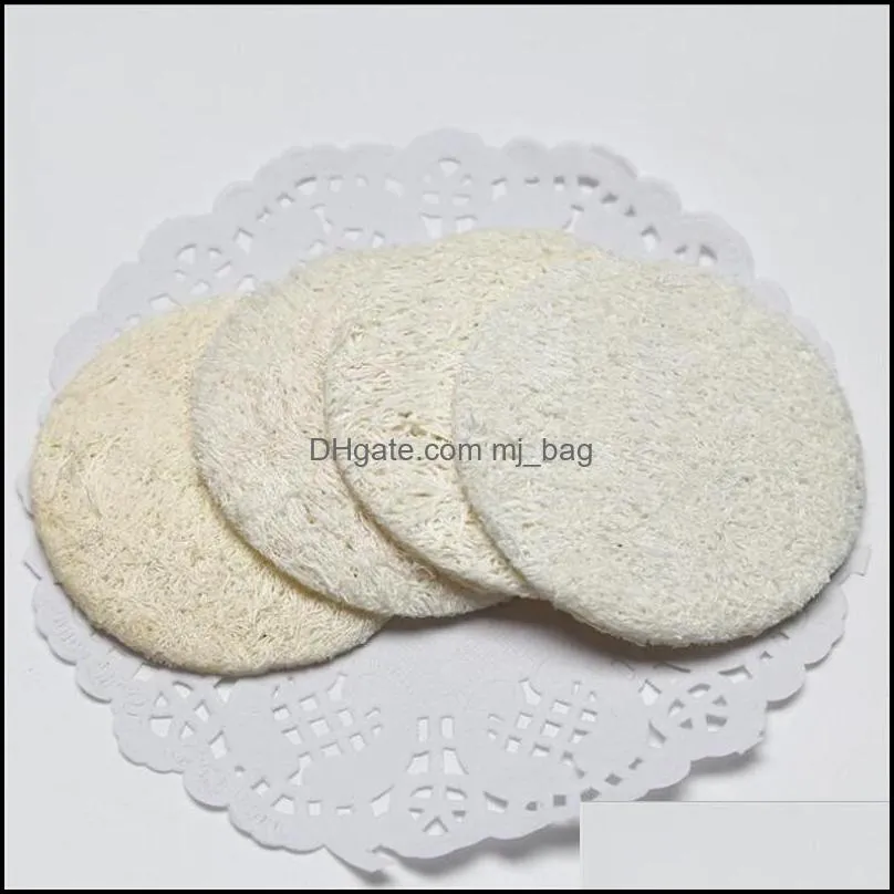 roud natural loofah pad face makeup remove exfoliating and dead skin bath shower loofah gd596 160 s2