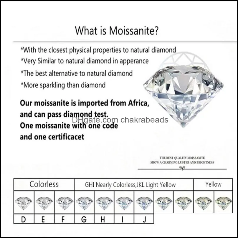 real diamond test past total 4 carat d color moissanite stud earrings silver 925 sparkling round brilliant cut gemstone