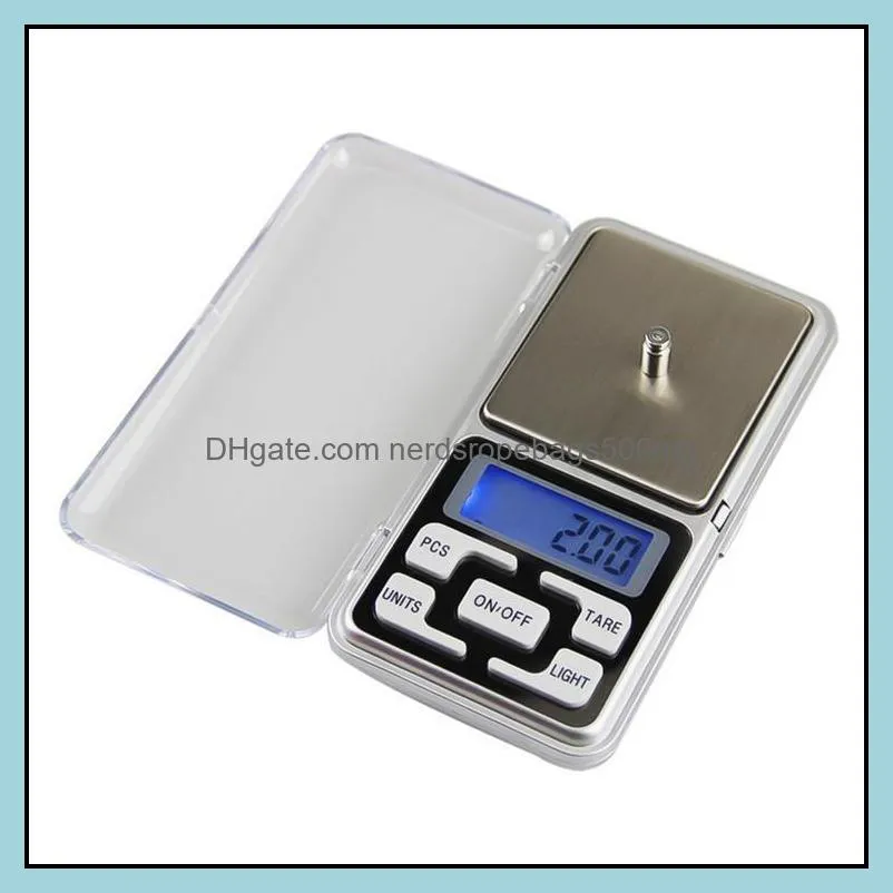 hot mini electronic pocket scale 100g 200g 0.01g 500g 0.1g jewelry diamond scale balance scale lcd display with retail package 8 s2