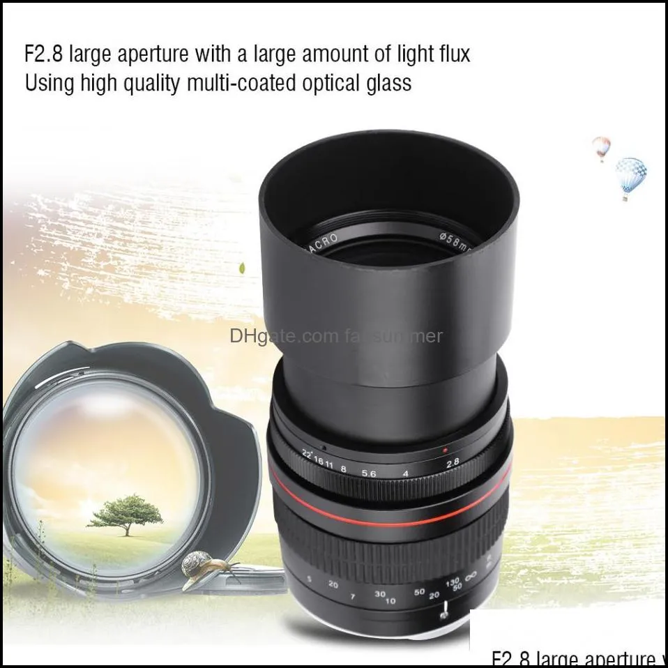 135mm f2.8 telephoto prime lens for canon eos 6d 77d 760d 800d 60d 70d 80d 500d 550d 600d 650d dslr camera lens