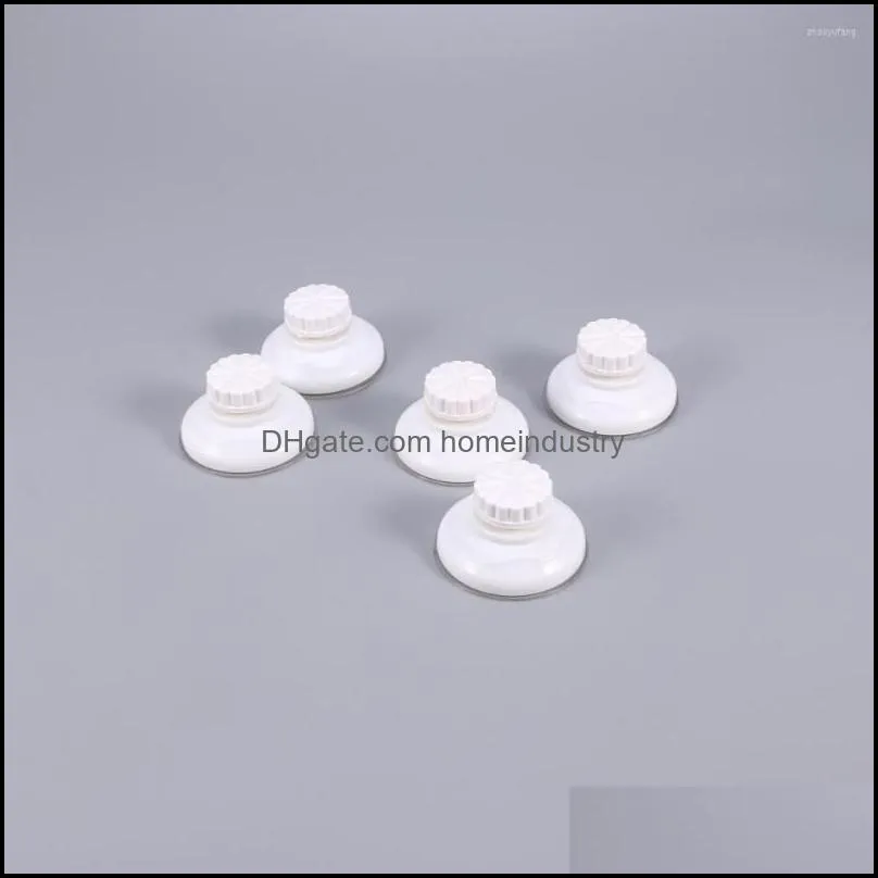 hooks 5pcs 6.1cm pvc rotate vacuum suction cups accessory with screw pole for bath shelf shower caddies