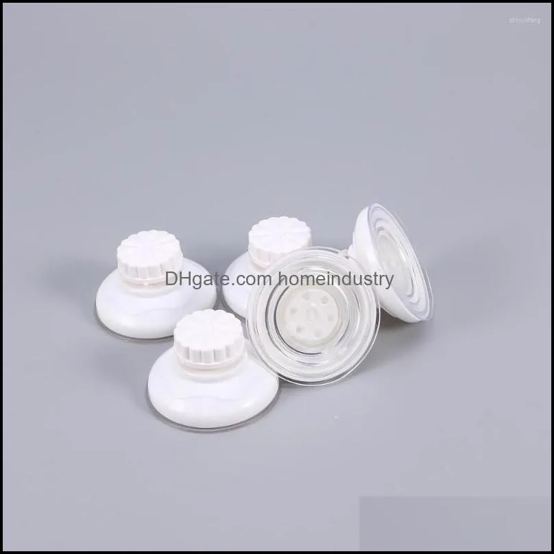 hooks 5pcs 6.1cm pvc rotate vacuum suction cups accessory with screw pole for bath shelf shower caddies