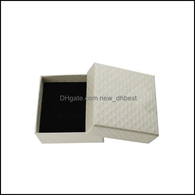 jewelry packaging boxes high end simple bracelet ring brooch necklace gift box