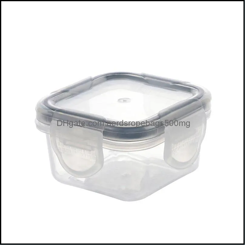 1pcs lunch boxes kitchen storage box small plastic containers food storage container moisture-proof airtight for home 20220826 e3