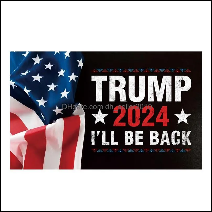 election banner 2024 usa flags president vote banners 90*150cm campaign for flag take america back 9jh q2