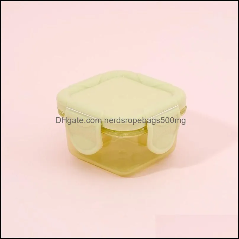 1pcs lunch boxes kitchen storage box small plastic containers food storage container moisture-proof airtight for home 20220826 e3