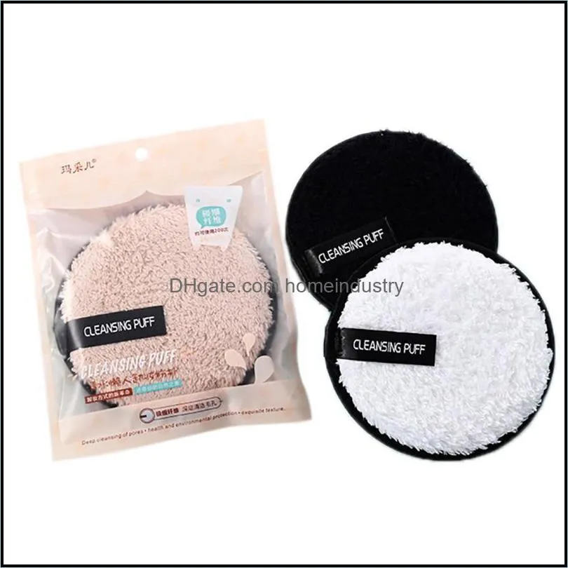 sponges applicators & cotton make up remover promotes healthy skin microfiber cloth pads towel face cleansing makeup lazy powder