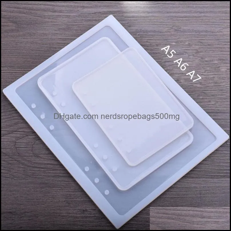 a5 a6 a7 notebook cover silicone mold moulds resin handmade diy jewelry making epoxy resins molds 718 k2