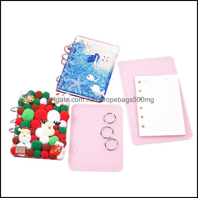 a5 a6 a7 notebook cover silicone mold moulds resin handmade diy jewelry making epoxy resins molds 718 k2