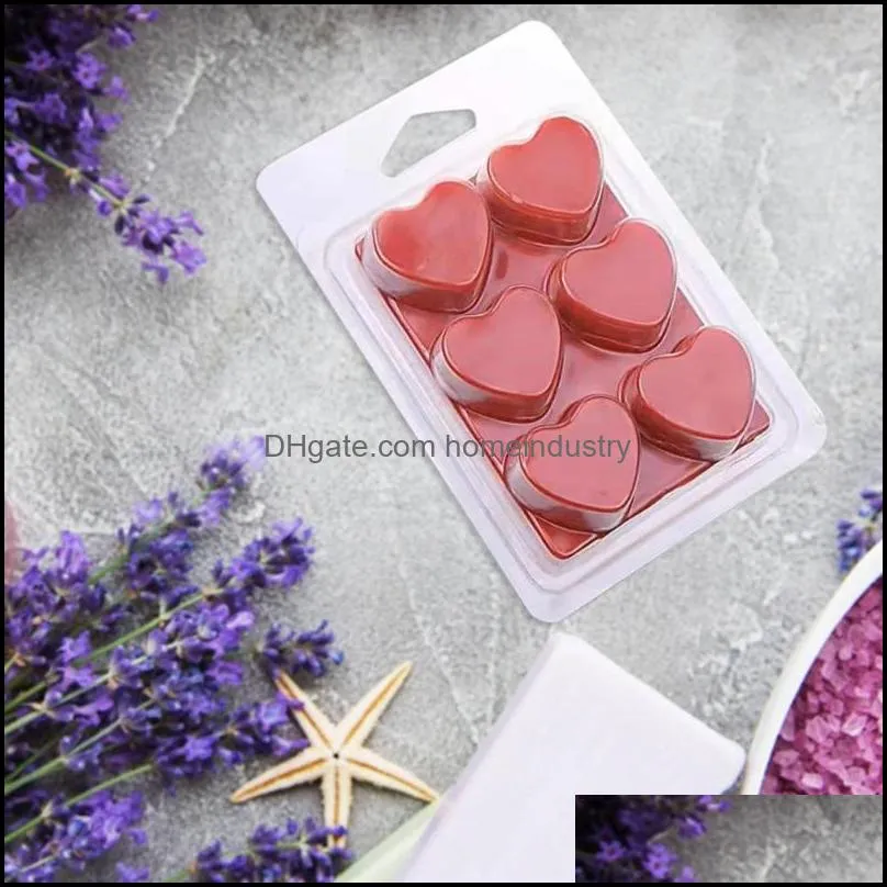 craft tools heart shaped candle mold transparent durable reusable wax melting mould molds valentine giftcraft craftcraft