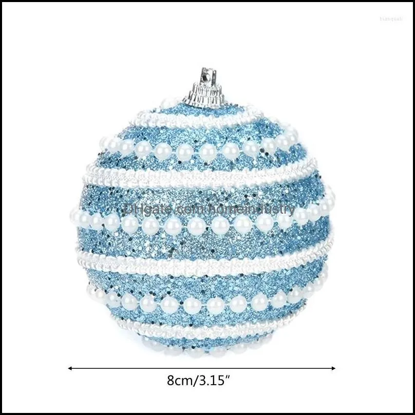 party decoration multicolor christmas tree decorative balls for festive wedding decorations 101a
