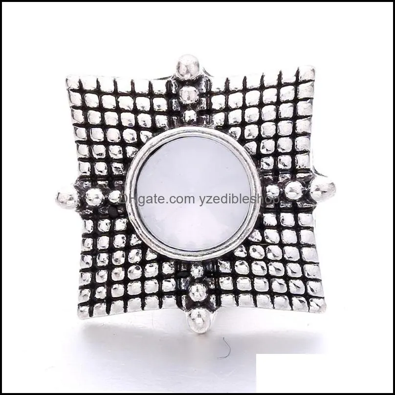 colorful cross shape silver color snap button charms women jewelry findings bright rhinestone 18mm metal snaps buttons diy bracelet