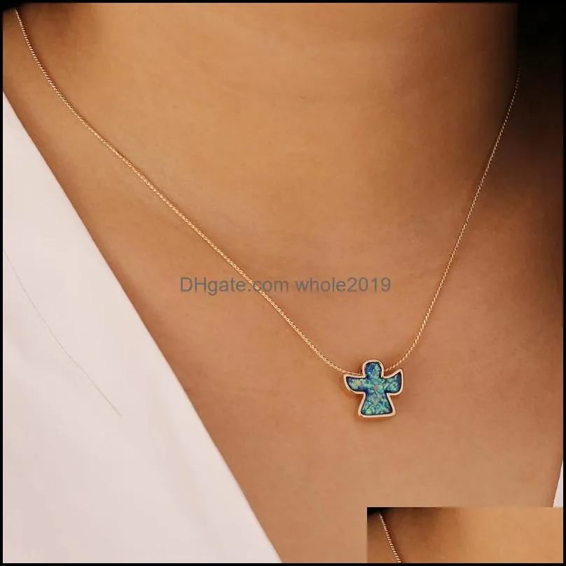 Multicolored Star Cross  of peace Necklace Women Plated in Gold Perfect for Girls and Colorful Pendant Necklaces