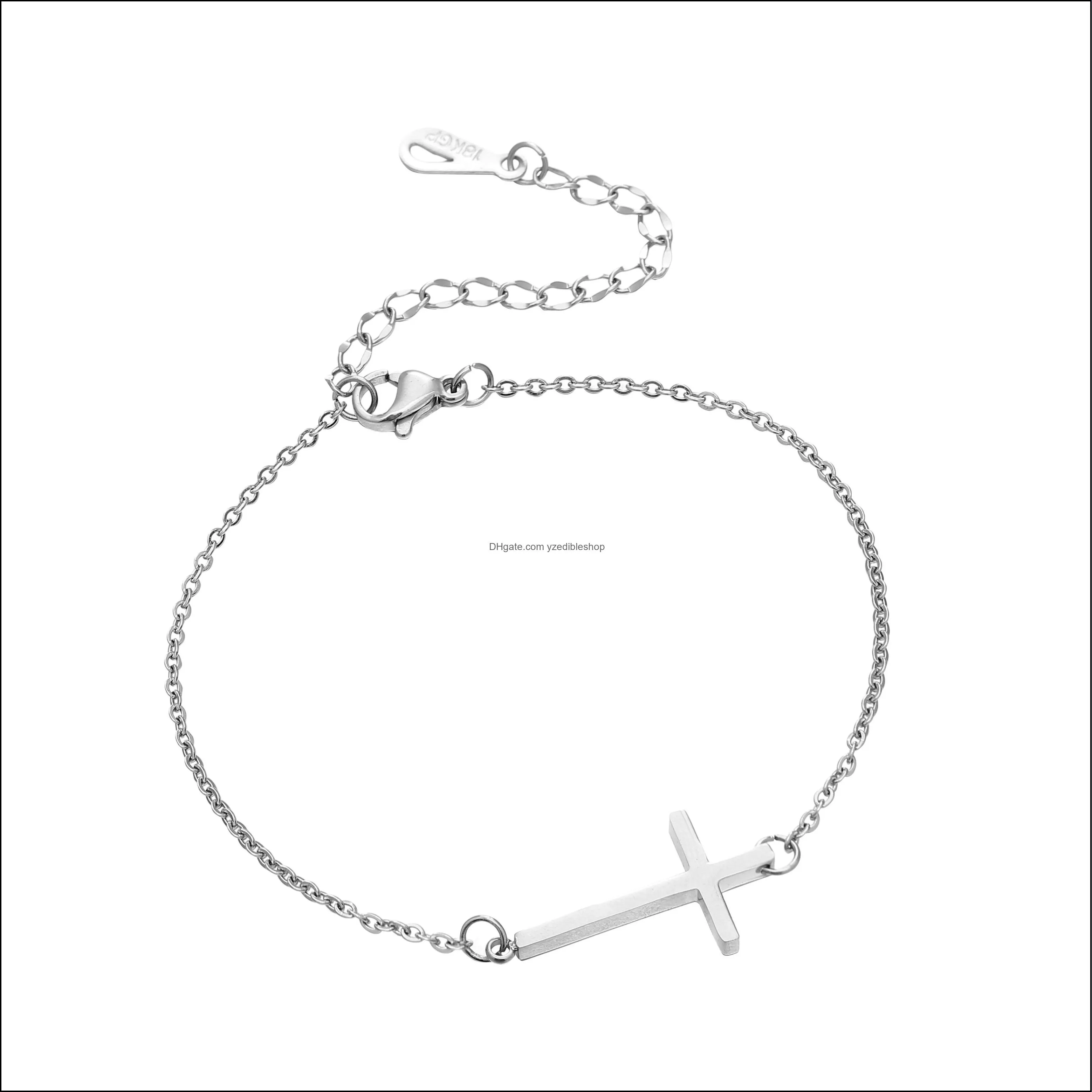 fashion 10pc/set cubic zicron women bracelets wholesale cross women bracelet handmade beaded bracelet