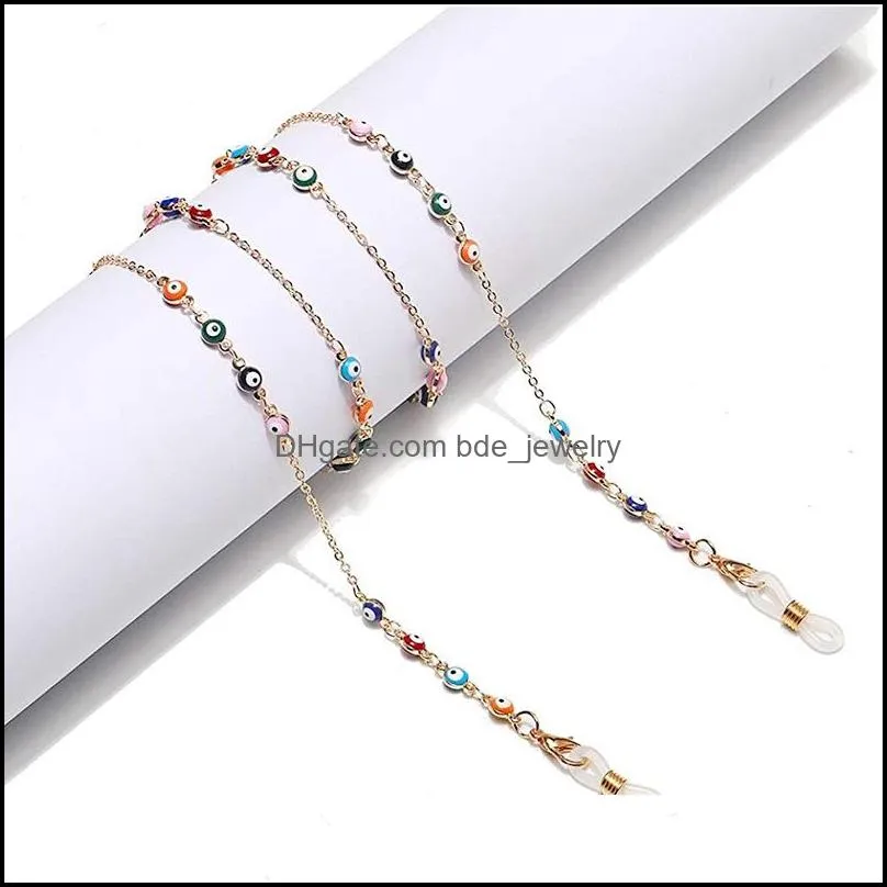 longkeeper crystal beads glasses chain for women fashion lanyard gold metal sunglassses chains strap mask cord eyeglass holder1 816 q2