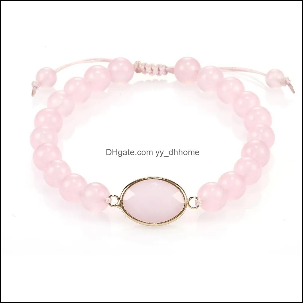 new 8mm gemstone tiger eye bead charm bracelet for women men fashion natural black matte agate stone braide yoga energy bracelet