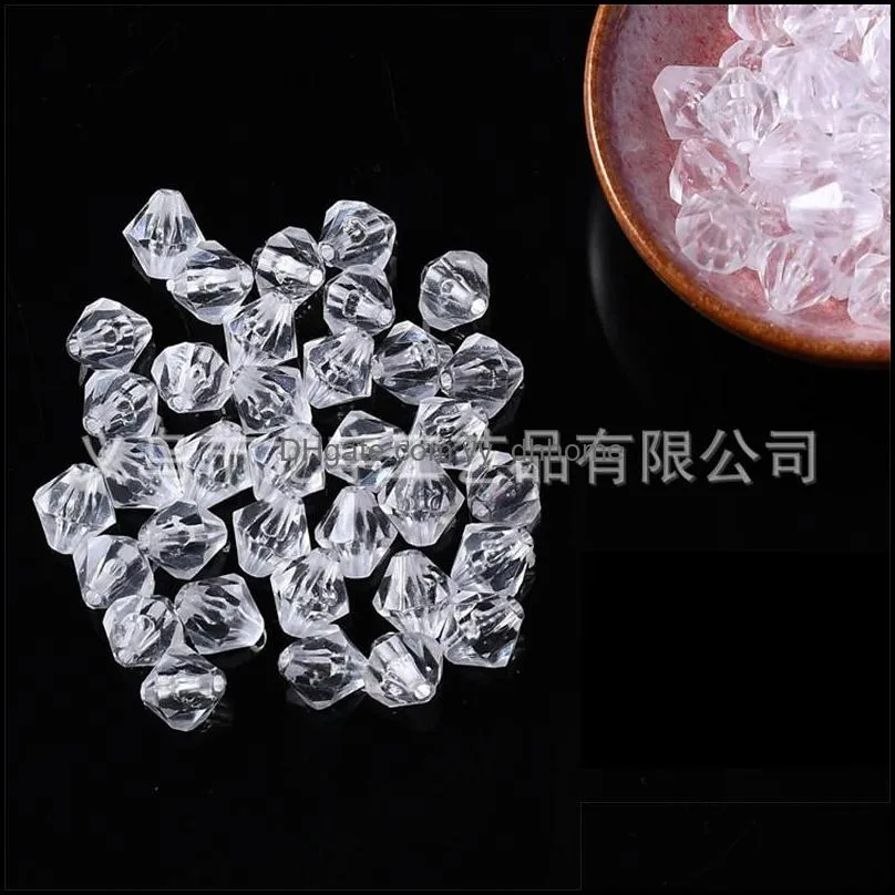 clear white bicone crystal glass beads 4mm #5301 spacer beads for jewerjk making 2 w2