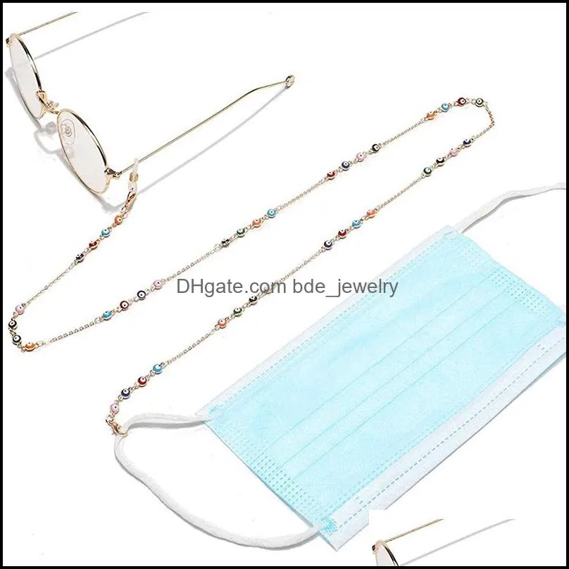 longkeeper crystal beads glasses chain for women fashion lanyard gold metal sunglassses chains strap mask cord eyeglass holder1 816 q2