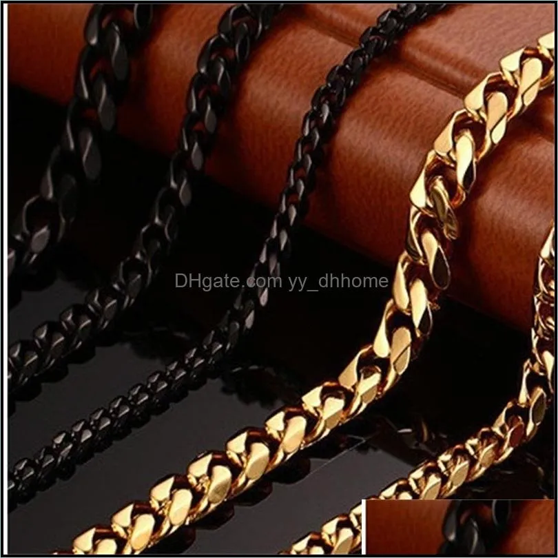 fashion jewel stainless steel designer necklace men necklaces women necklace 18k gold titanium chains necklace man luxury 893 q2