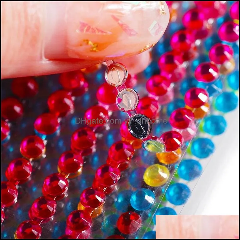 3mm4mm5mm6mm resin personality rhinestone crystal car decal nail art clothing jewelry accessories 20220301 t2