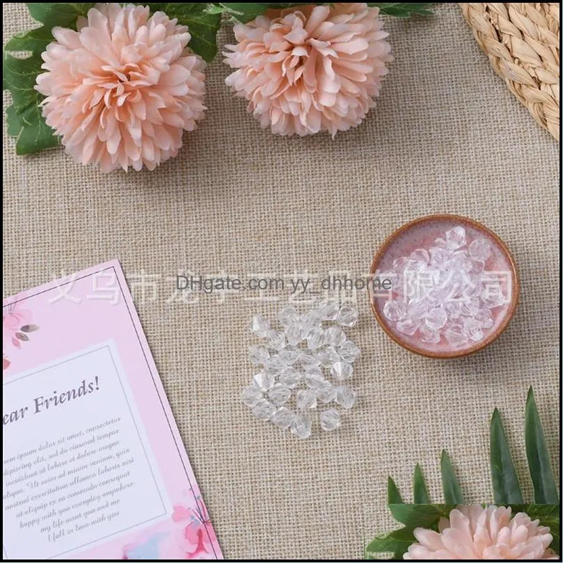 clear white bicone crystal glass beads 4mm #5301 spacer beads for jewerjk making 2 w2