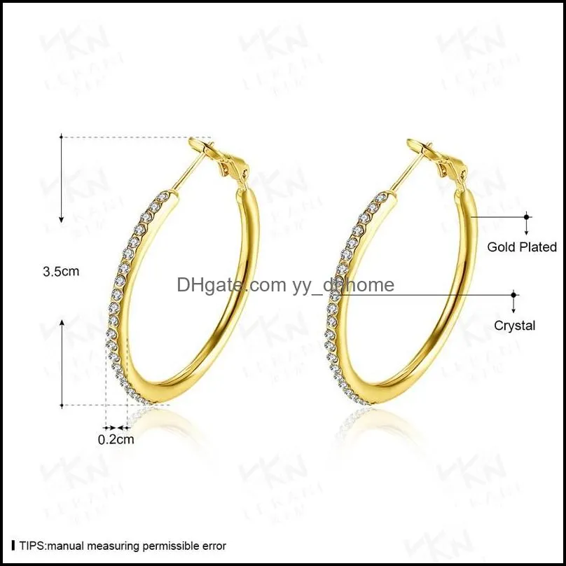luxury designer jewelry hoop earrings women earrings micro zircon rose gold/silver/gold earings jewelry 490 q2