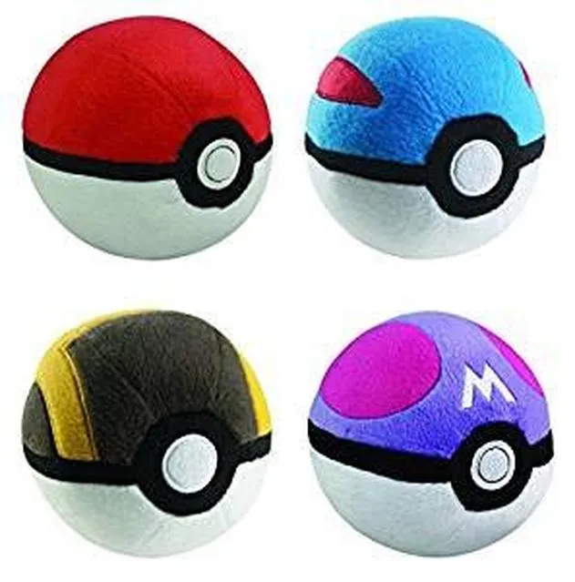 3ml pokeball clip and go balls with 4 battle figures 2 random action figures set toy gift for boys girls kids party favors