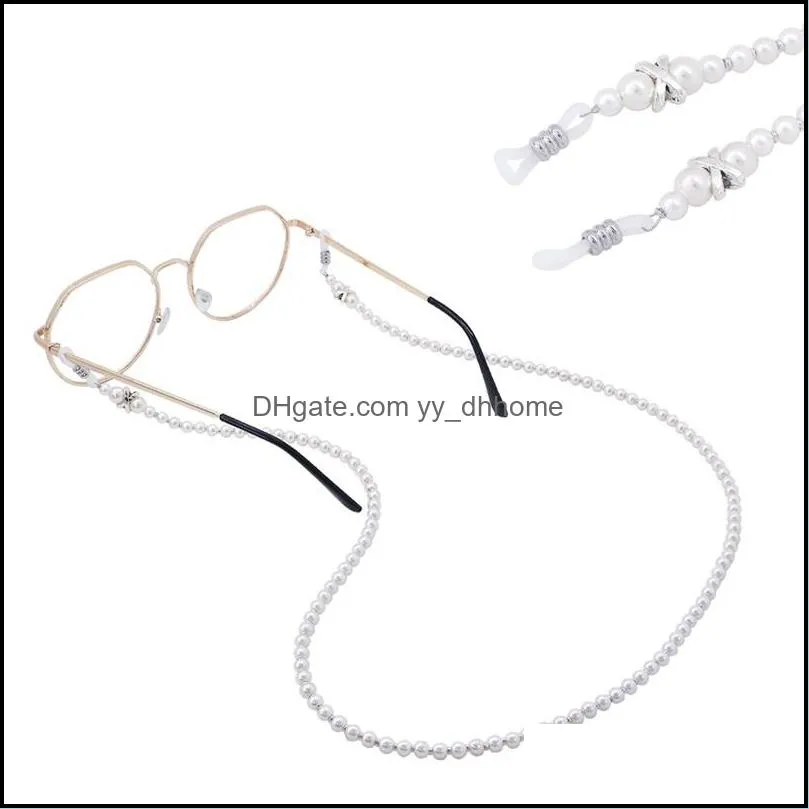 pearl beaded eyeglass chain lanyard reading glasses eyeglasses cord holder rope pearl beaded fashionmia sale spring h bbyxkm 889 q2