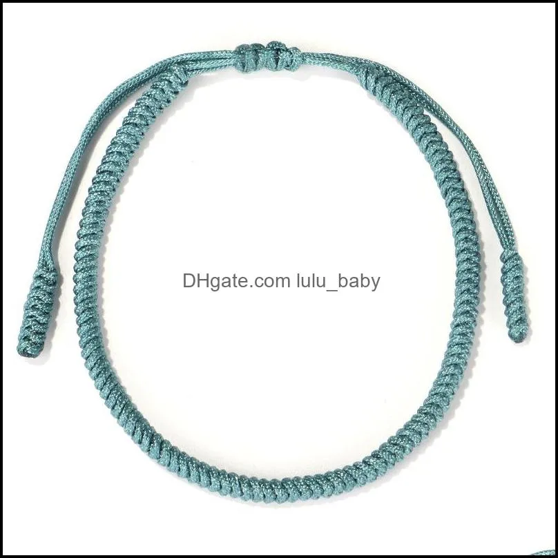 boho braided bracelets girls handmade ethnic woven bangle adjustable friendship bracelet fashion jewelry q535fz