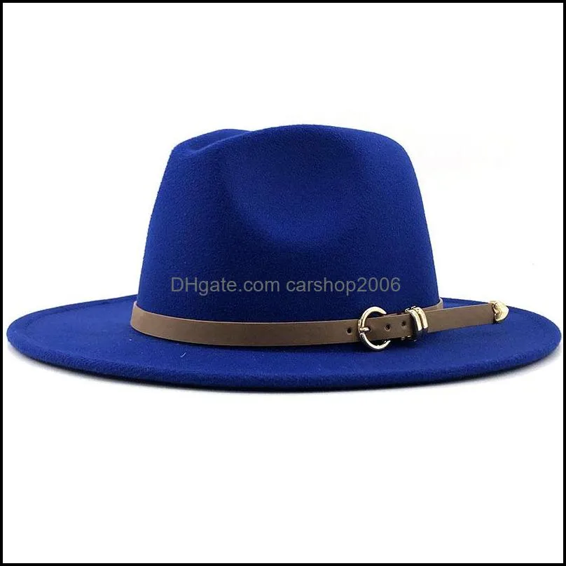 men`s women`s hat for women men fedora hat woman man fedoras fashion felt hats female male panama cap jazz top caps spring autumn winter