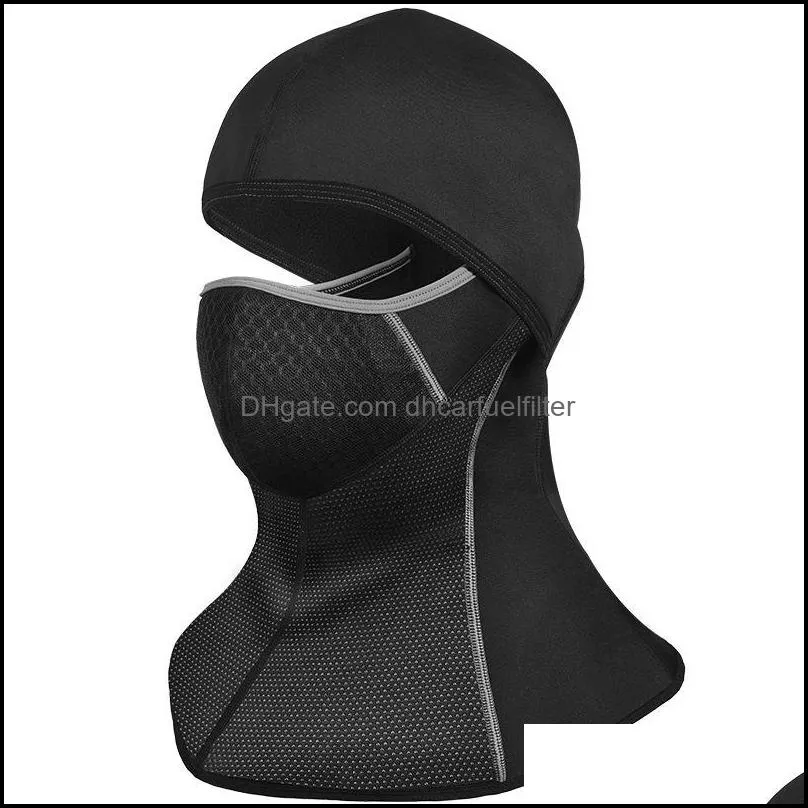 Motorcycle Helmets Winter Cycling Face Fleece Keep Warm Windproof Cap Balaclava Fishing Hat Headwear Hiking Ski MaskMotorcycle