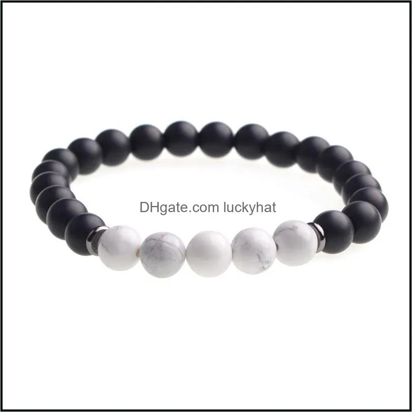 Natural stone bracelet men and women cure Aura gem fashion popular designer bracelet gift birthday