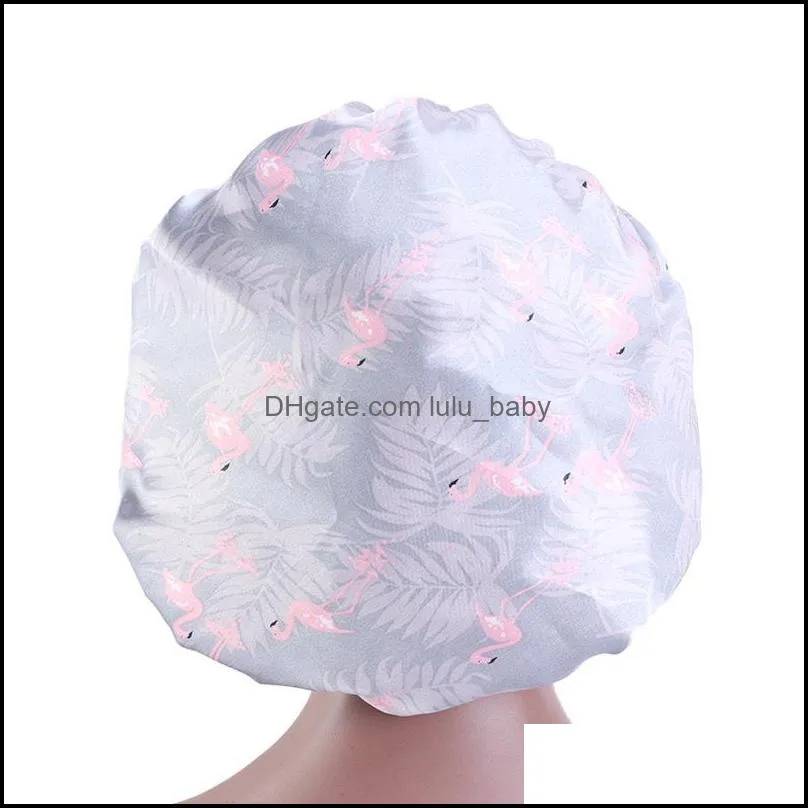 durag durags for women night sleep hat satin bonnet cap woman sleeping hats head cover shower caps hair accessories wholesale