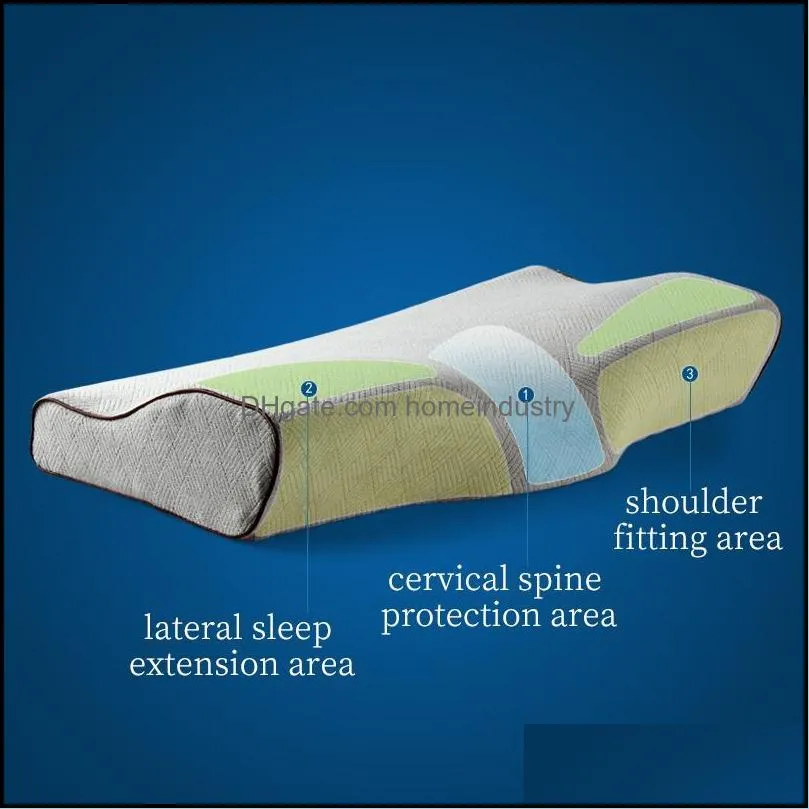 Pillow Ergonomic Sleeping Cervical Orthopedic Neck Bed Memory Foam For Support DroppingPillowPillow