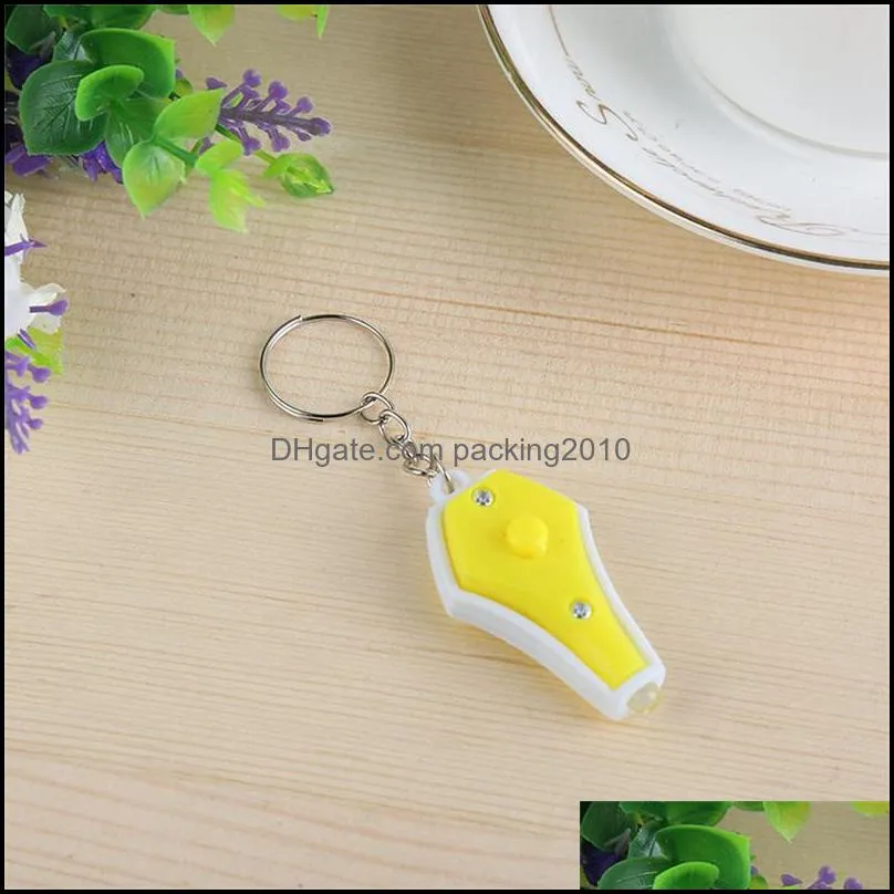 Hand Kneading Mini Money Detectors Led Vase Modeling Keys Chain Multi Colors Key Rings Hot Selling 0 46mx L1