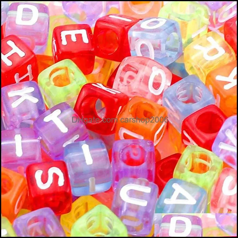 1400pcs letter loose beads acrylic alphabet bead kit with elastic string for diy jewelry making crafts bracelet necklace n54y f