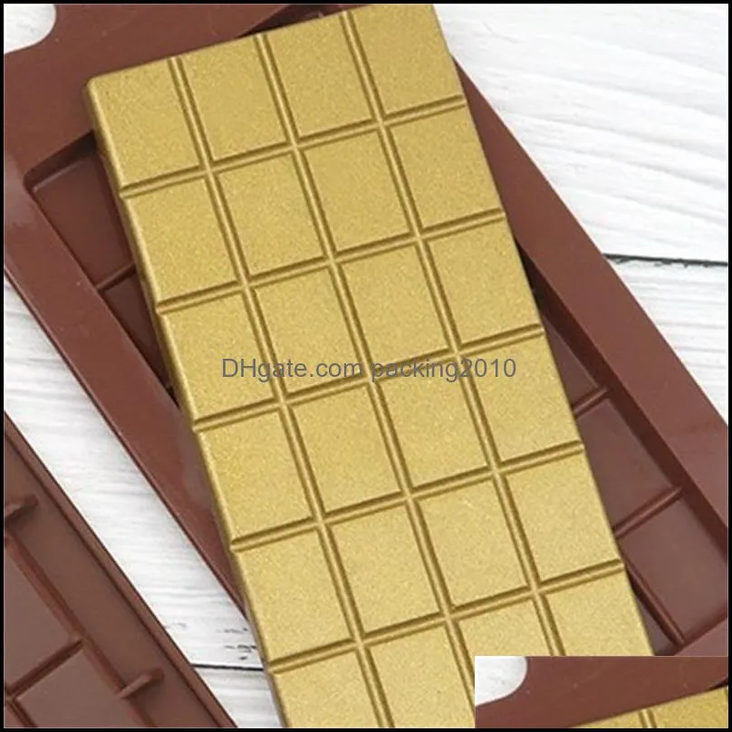 Full Chunk Chocolate Mold Epoxy Resin Silicone Large Block 24 Piece Baking Mould Sugar Chocolates Biscuit Ice Molds New Arrival 2 1db