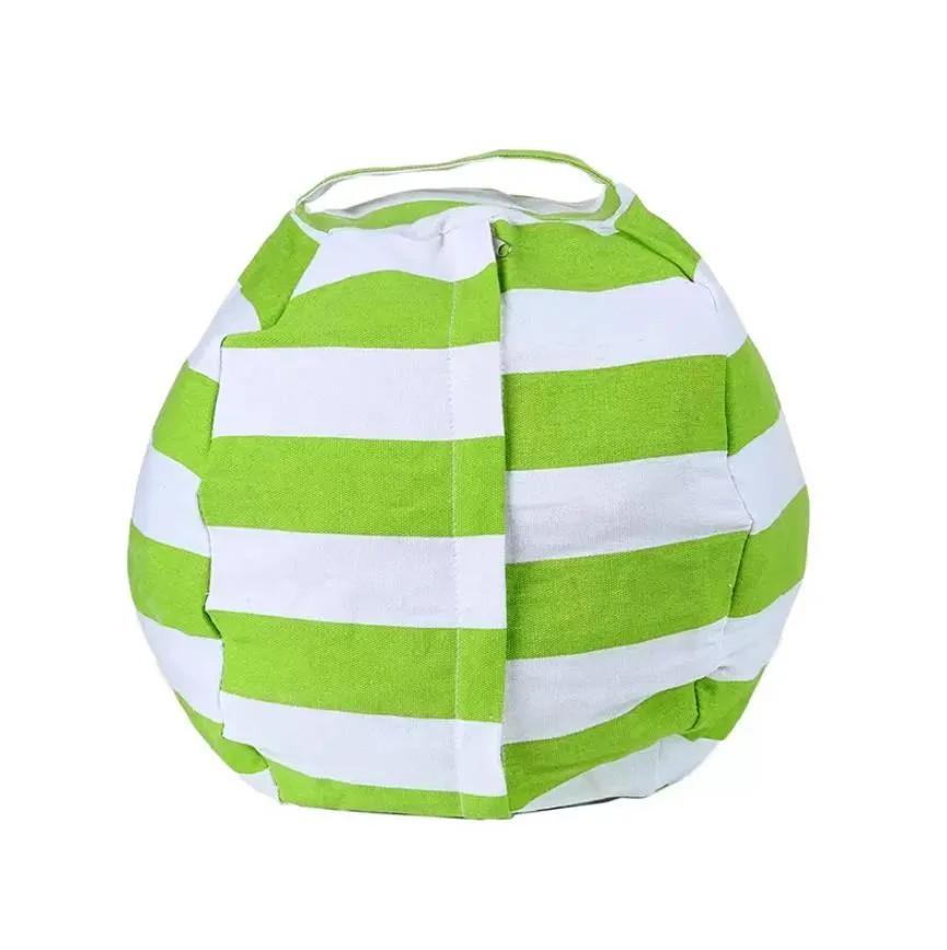 Storage Bag Children Plush Toys Pouch High Capacity Globular With A Handle Bag Organinzer