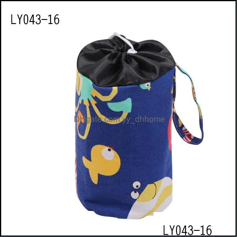 Storage Bag Children Toys Admission Canvas Cylindrical Type Pouch New Style Creative Many Colour Bucket Factory Direct Selling 14 9cw3