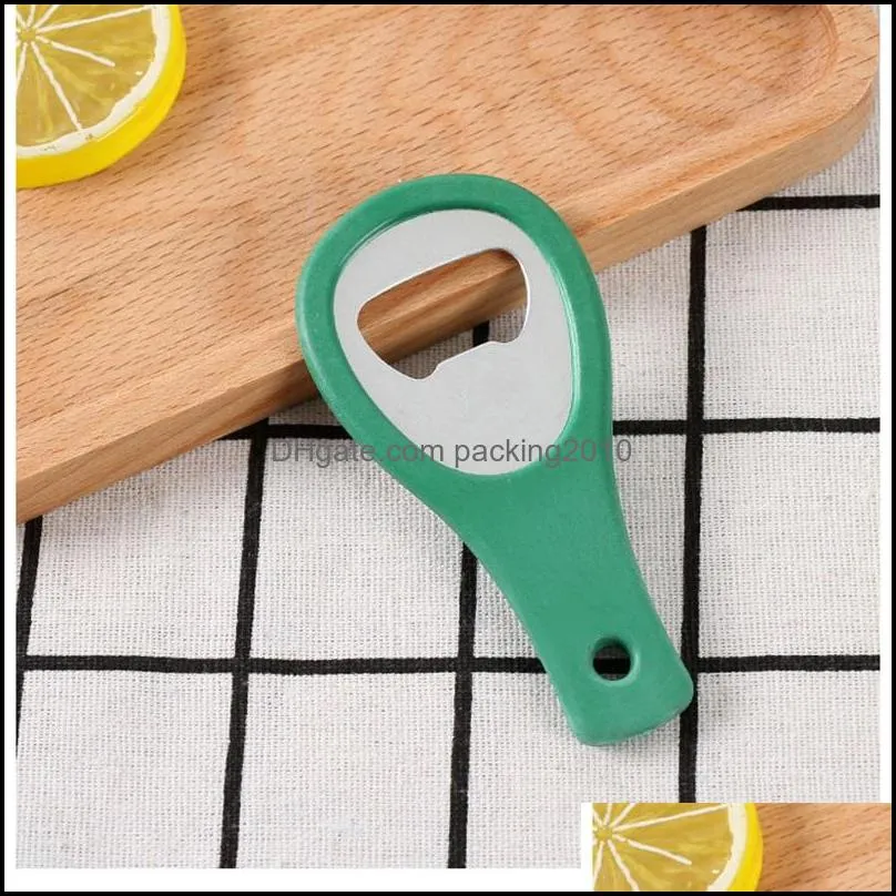 Plastic bottle opener can print advertising logo beer wine bottle opener tennis racket bottle opener kitchen restaurant essentials 312