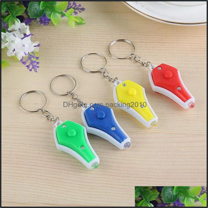 Hand Kneading Mini Money Detectors Led Vase Modeling Keys Chain Multi Colors Key Rings Hot Selling 0 46mx L1