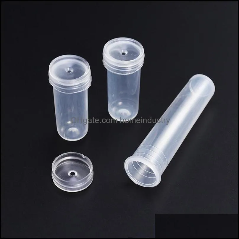 Lab Supplies 25pcs Nutrition Flower Plastic Tube Transparent Water Container Florist SuppliesLab