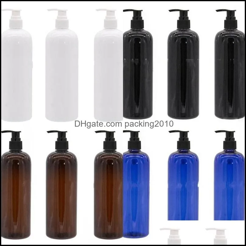 500ml Plastic Separate Bottles Screw Pump Press PET Cup Hand Sanitizer Liquid Shampoo Emulsion Storage Bottle 2 3xa G2