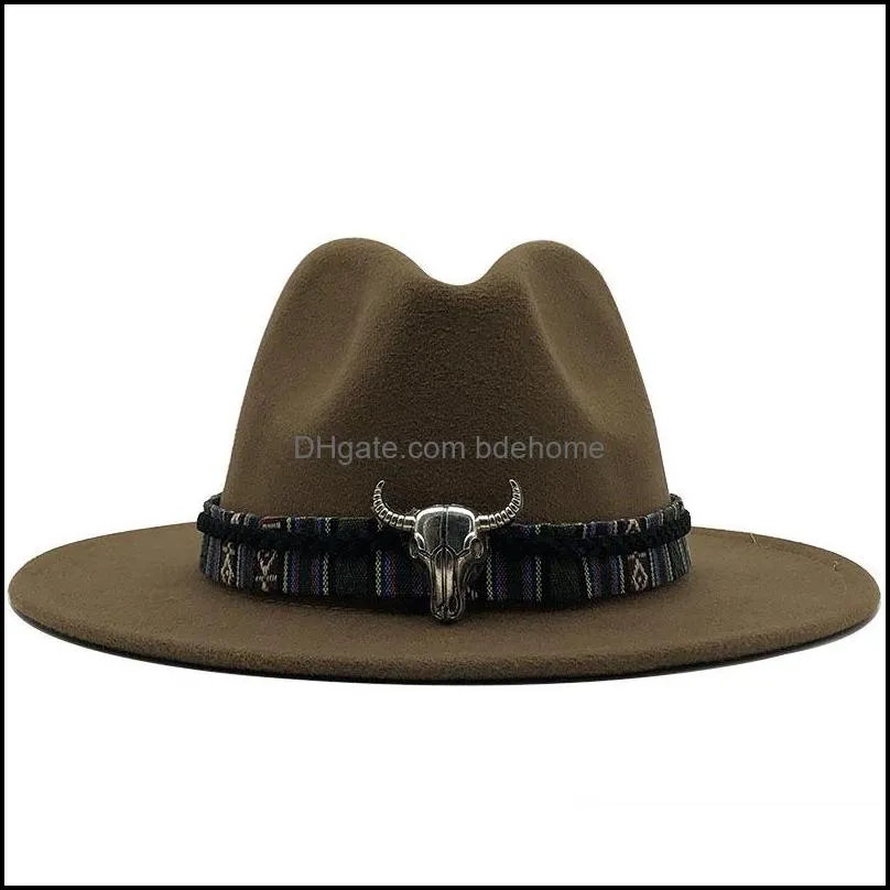 fedoras in bulk male female caps men`s women`s hat felt fedora hats for women men western  cap woman man autumn winter accessories