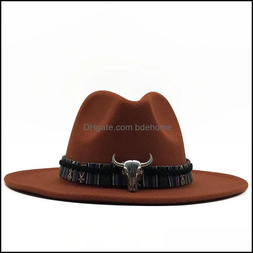 fedoras in bulk male female caps men`s women`s hat felt fedora hats for women men western  cap woman man autumn winter accessories