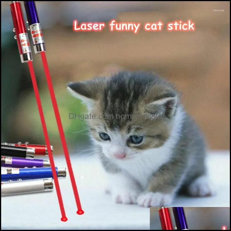 Cat Toys Creative Funny Pet LED Laser Toy For Cats Pointer Pen Interactive Random Color